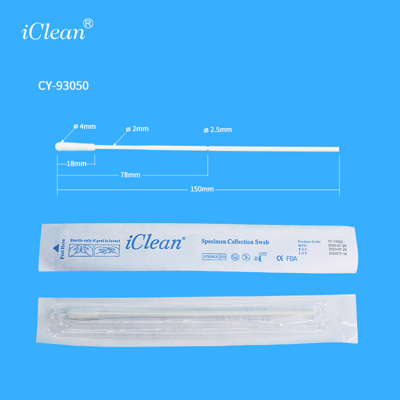 iClean® Oropharyngeal Nylon Flocked Swab